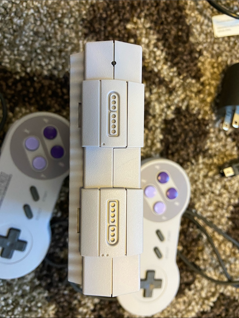 Super NiNtEnDo entertainment system model CLV-201 preloaded w/classics - Picture 5 of 10